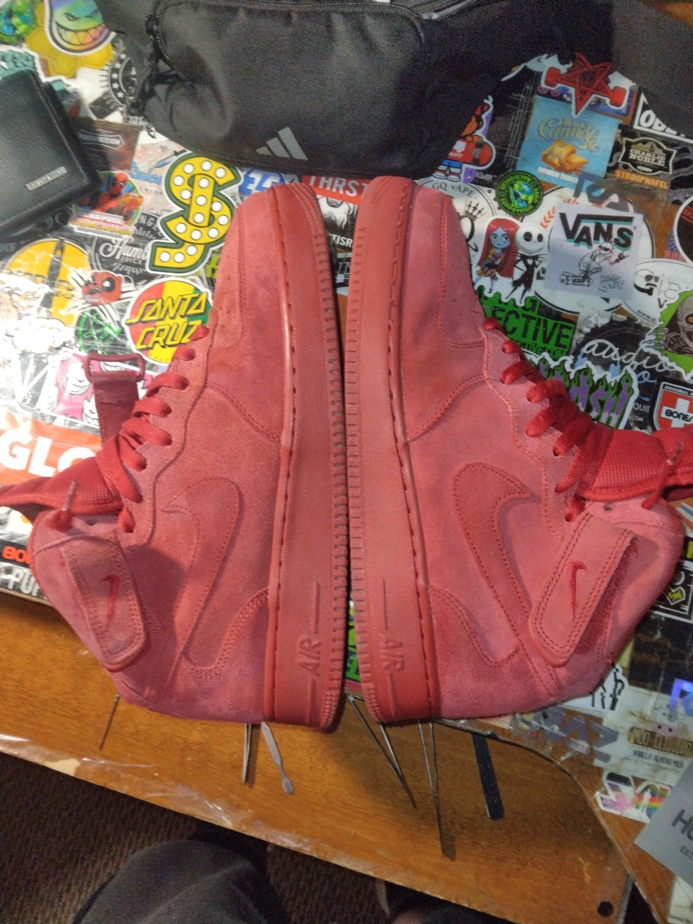 Air Force One Mid Red October - 10.5 - Picture 5 of 9